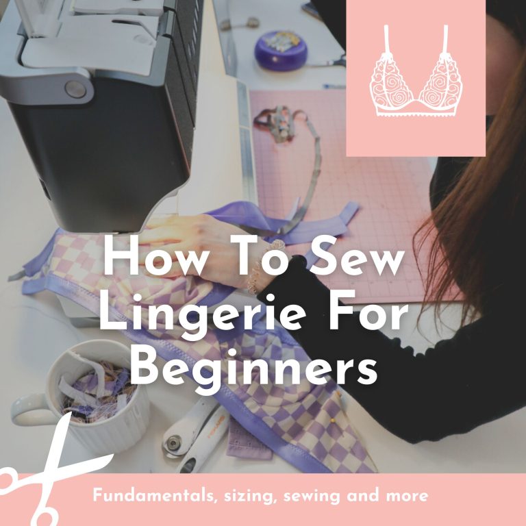 How To Sew A Bralette With Madalynne Intimates Lingerie