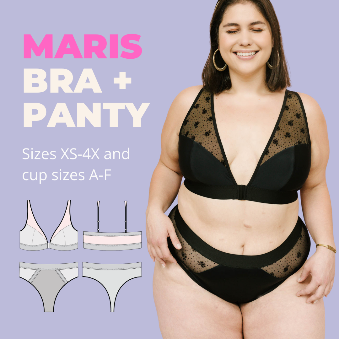 Maris Bralette + DIY Sewing Pattern (PDF) – Madalynne Intimates – Lingerie to buy and lingerie to sew