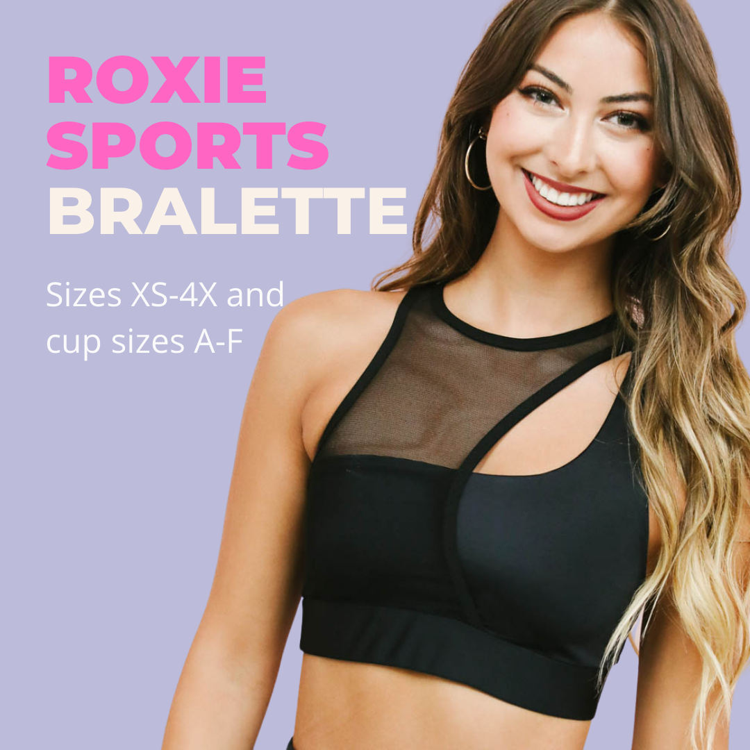Roxie Bralette Sewing Pattern, Sports Bralette Sewing Pattern and Swim Top  Sewing Pattern (PDF)