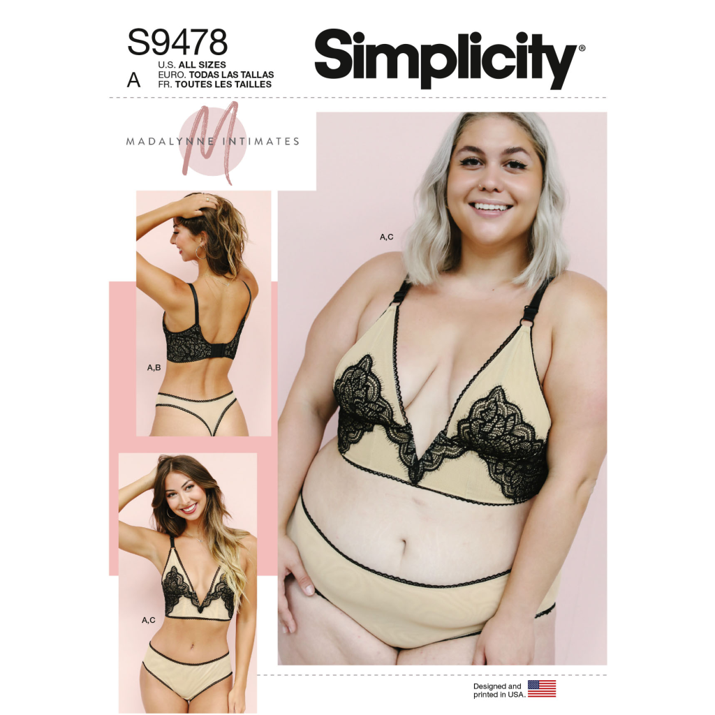 Simplicity 8228 Bralette Pattern Review - Sage&Lilac