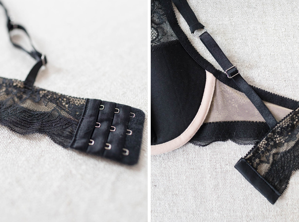 DIY black lingerie by Madalynne Intimates