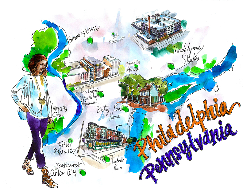 philadelphia city guide by Madalynne Intimates