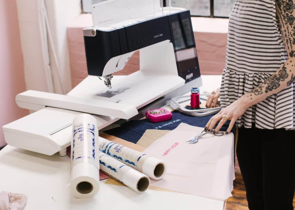 Embroidered lingerie by Madalynne Intimates