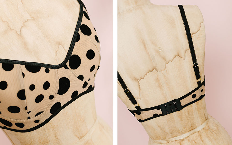Madalynne X Simplicity 8229 undewire bra pattern + sewing kit