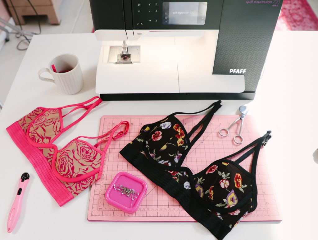 How to sew a bra – Step 7.3: Sewing cups - Sewing cup top layer – AFI  Atelier