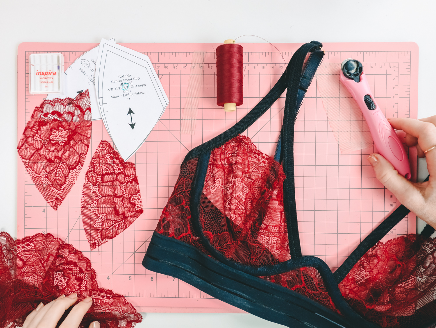 Lingerie Sewing: Making a Bralette - National Sewing Month