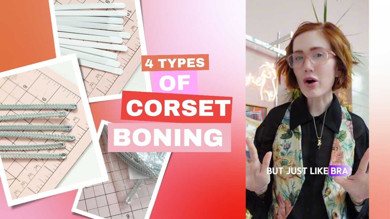 types of corset boning