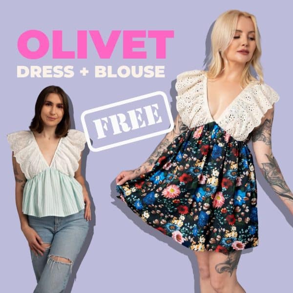 Olivet Dress + Blouse Sewing Pattern (PDF)