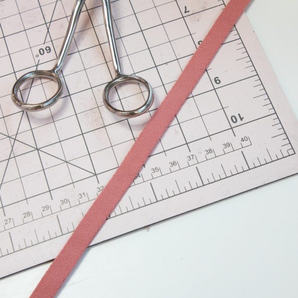 1 YD 3/8" Straight Dusty Rose Plush Underwire Bra Channeling