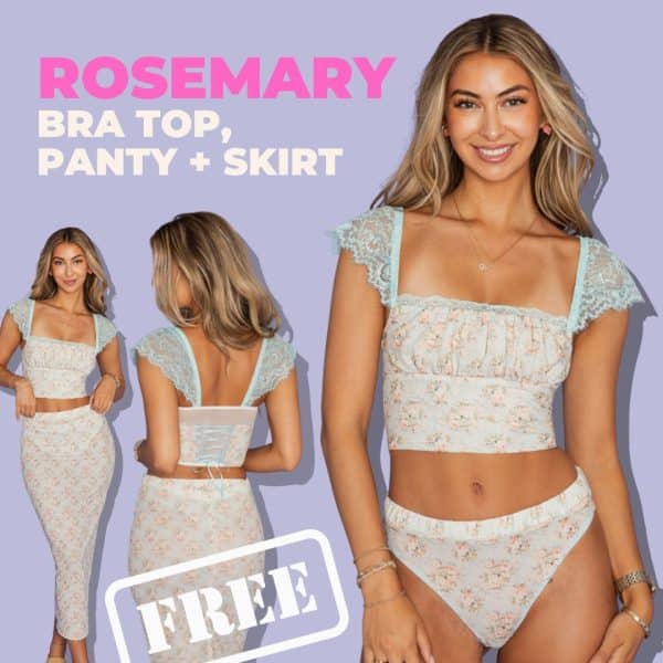Rosemary Bra Top, Panty, and Skirt (PDF)
