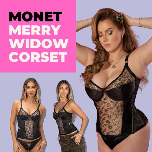 Monet Merry Widow Corset DIY Sewing Pattern (PDF)