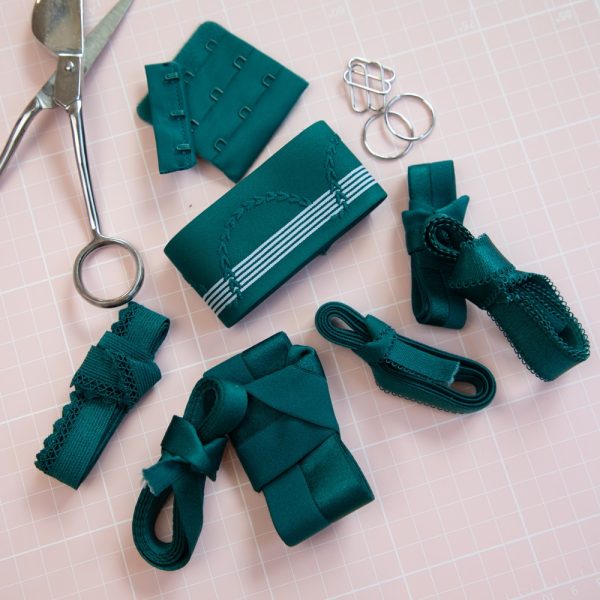 Jade Trimmings Kit For Lingerie Sewing