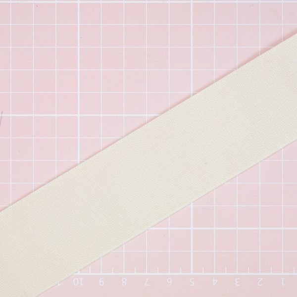 1 YD Off White Wide Elastic Band