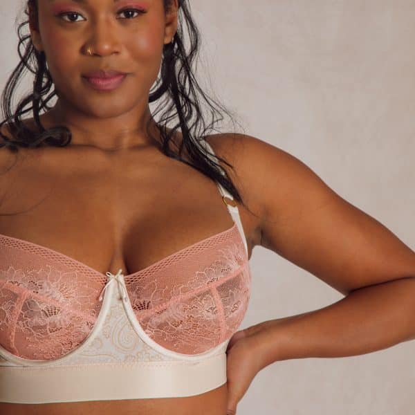 Rey Underwire Bra Wearable Muslin DIY Kit: Paisley