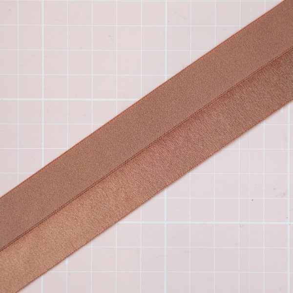 1 YD 3/4" (18MM) Mocha Mousse Fold Over Bra Making Elastic