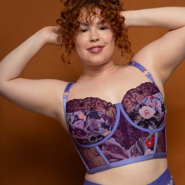 Rey Ready Made Custom Underwire Bra: Very Peri