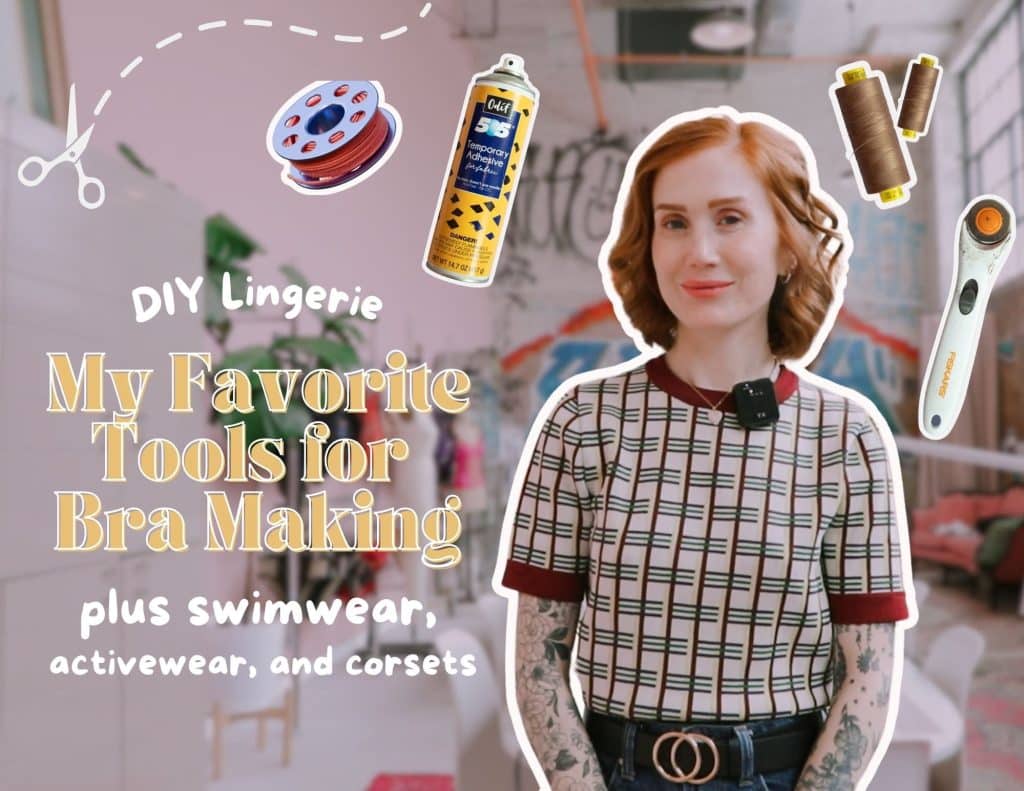 How To Sew Bra Beginner Tutorial