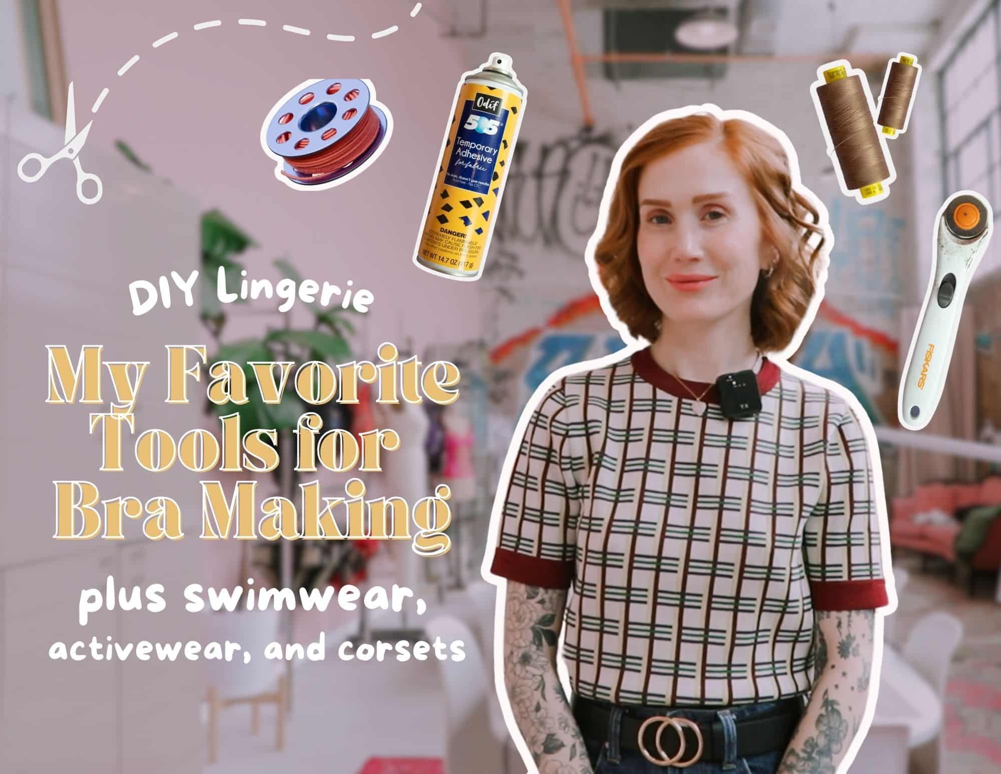 How To Sew Bra Beginner Tutorial