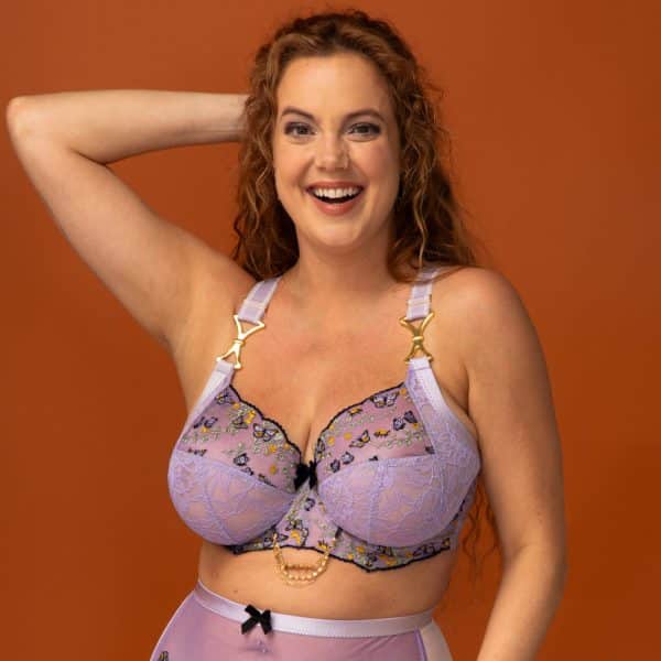 Fiona Underwire Bra DIY Kit: Lavender