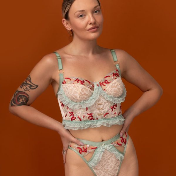 BRAugust DIY Bra + Panty Kit: Peppers