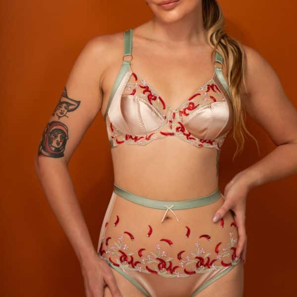 BRAugust DIY Bra + Panty Kit: Peppers