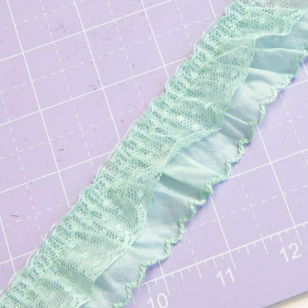 1 YD Sage Tiered Lace Trim