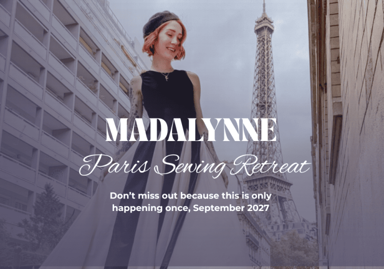 Paris sewing retreat